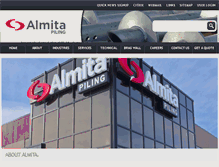 Tablet Screenshot of almita.com